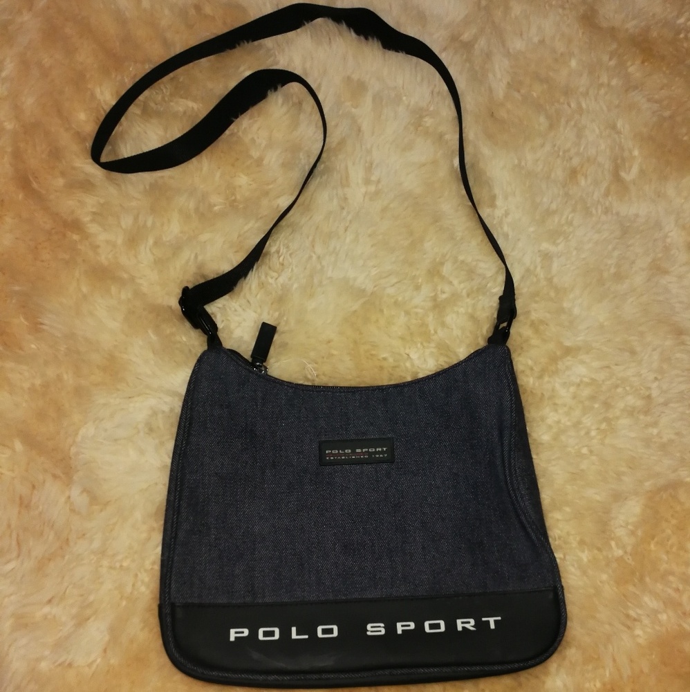 Polo Sport by Ralph Lauren denim shoulder bag